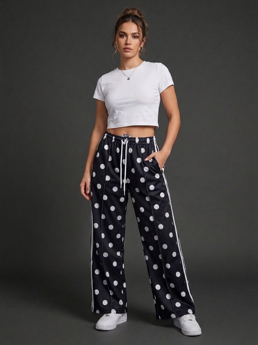 Pantalones Plazo Laycra sin Frisa Muy Lindo Calidad - Imagen 1