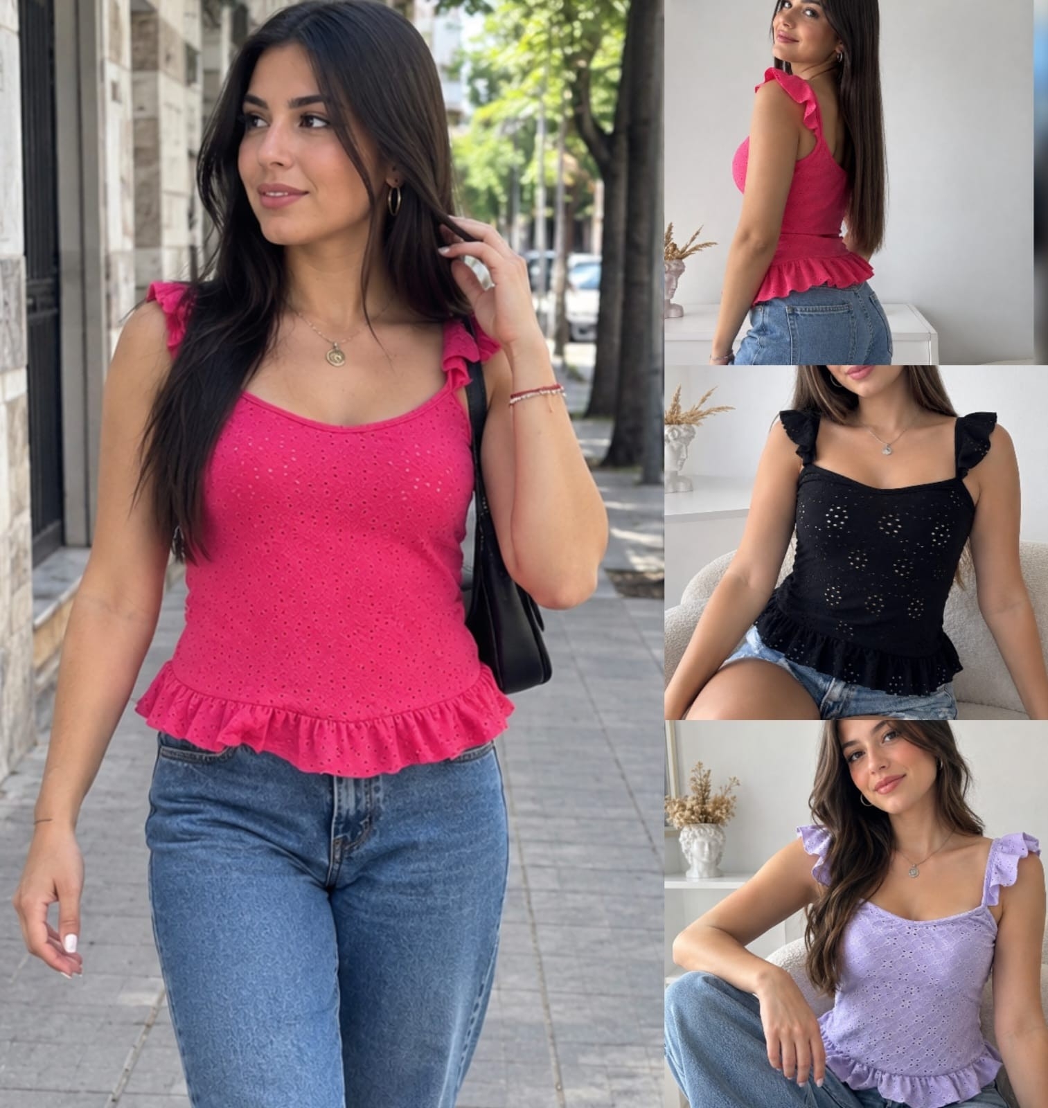 Musculosa Volados Art Cari - Imagen 3