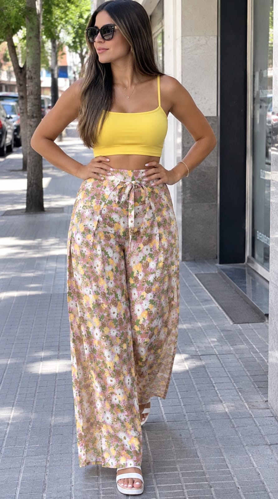 Pantalón Envolvente Chiripa Estampado - Imagen 4