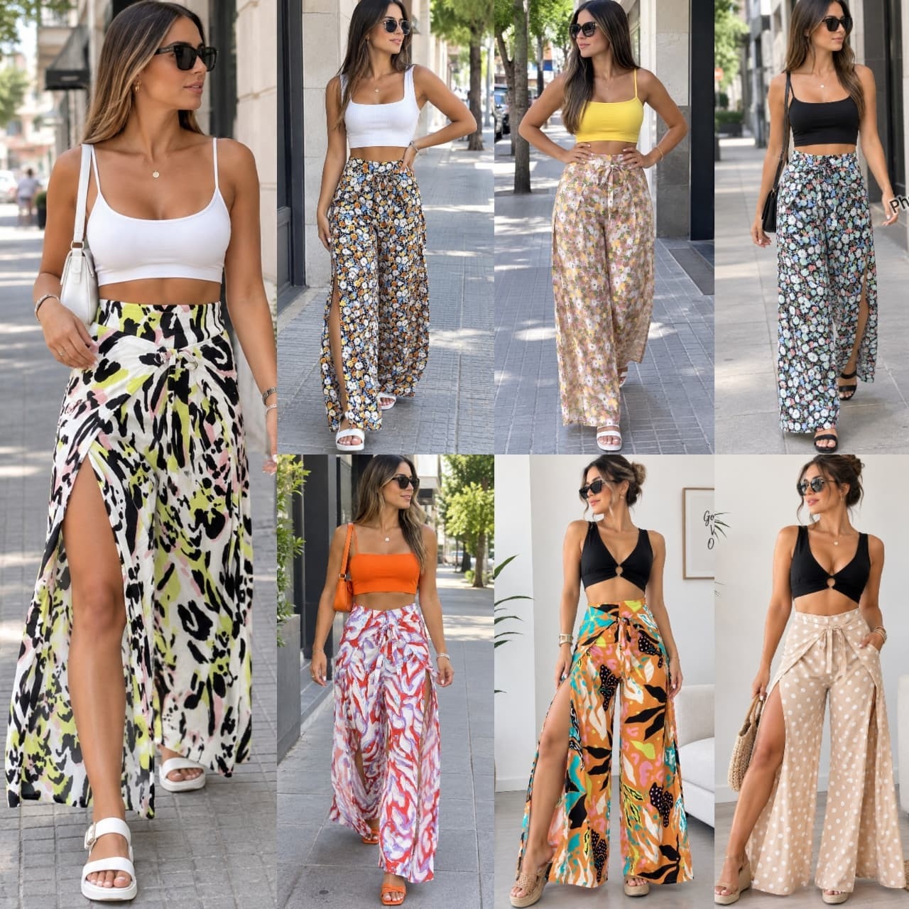 Pantalón Envolvente Chiripa Estampado - Imagen 6