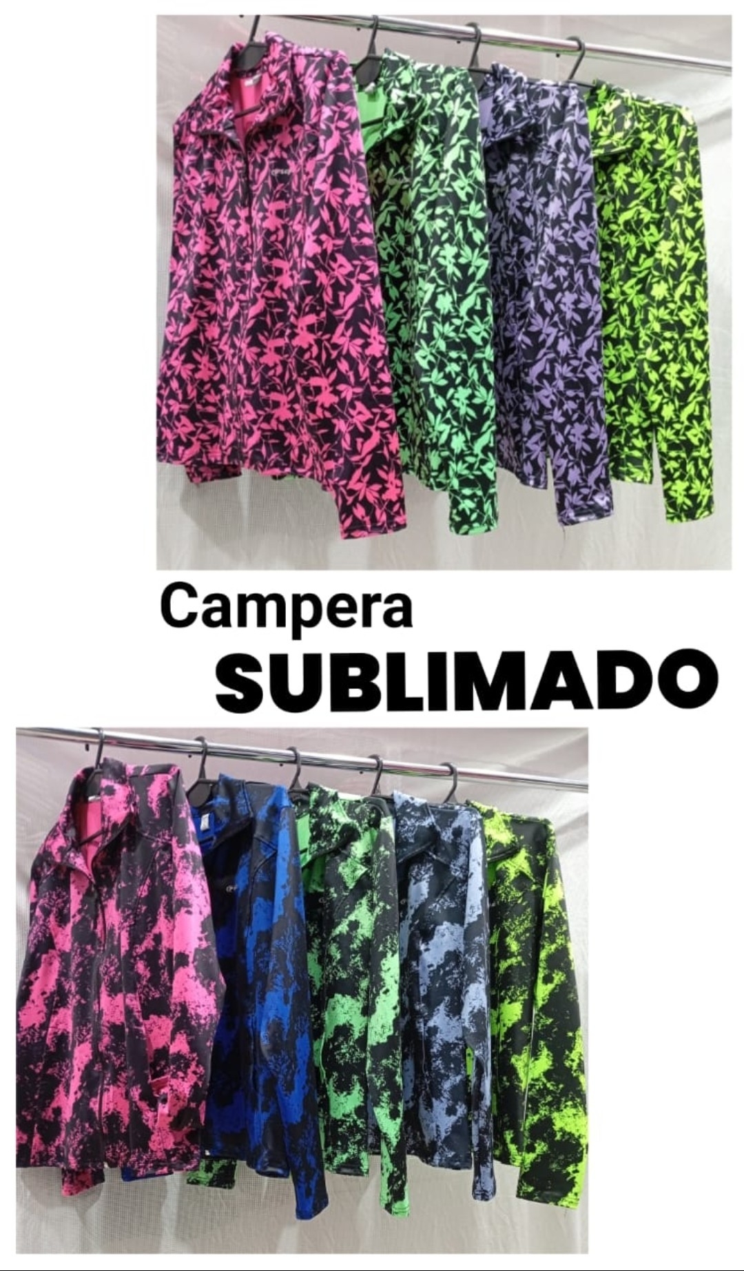 Talles Grandes Campera Sublimada - Imagen 4