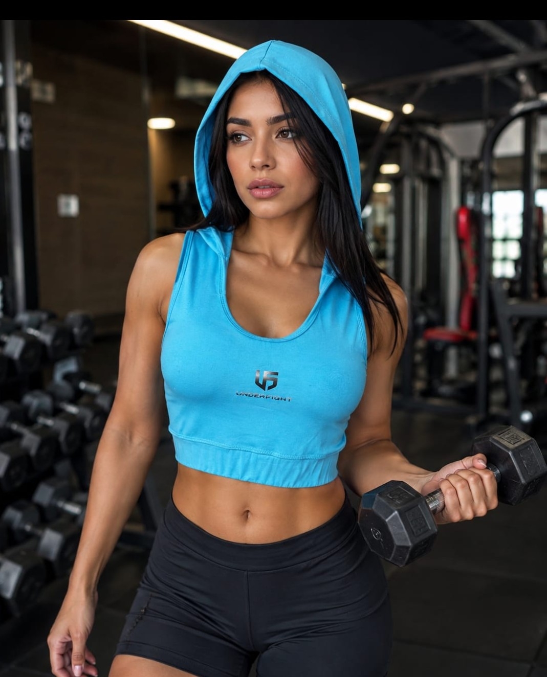 Top Deportivo con Capucha - Imagen 3