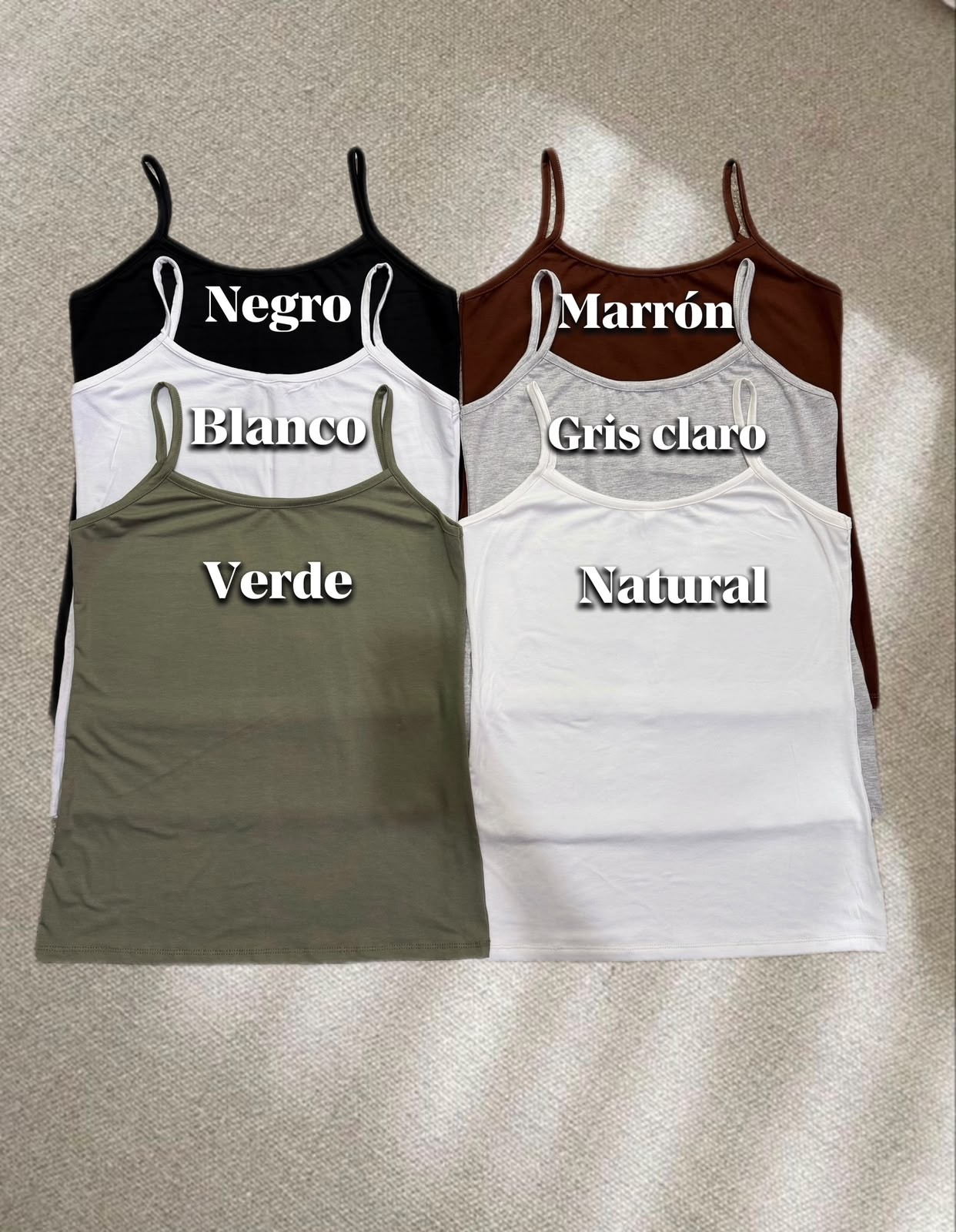 Musculosas Básicas de Modal Viscosa - Imagen 2