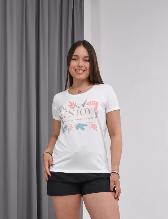 Remeras Modal Viscosa Estampada 3 al 6