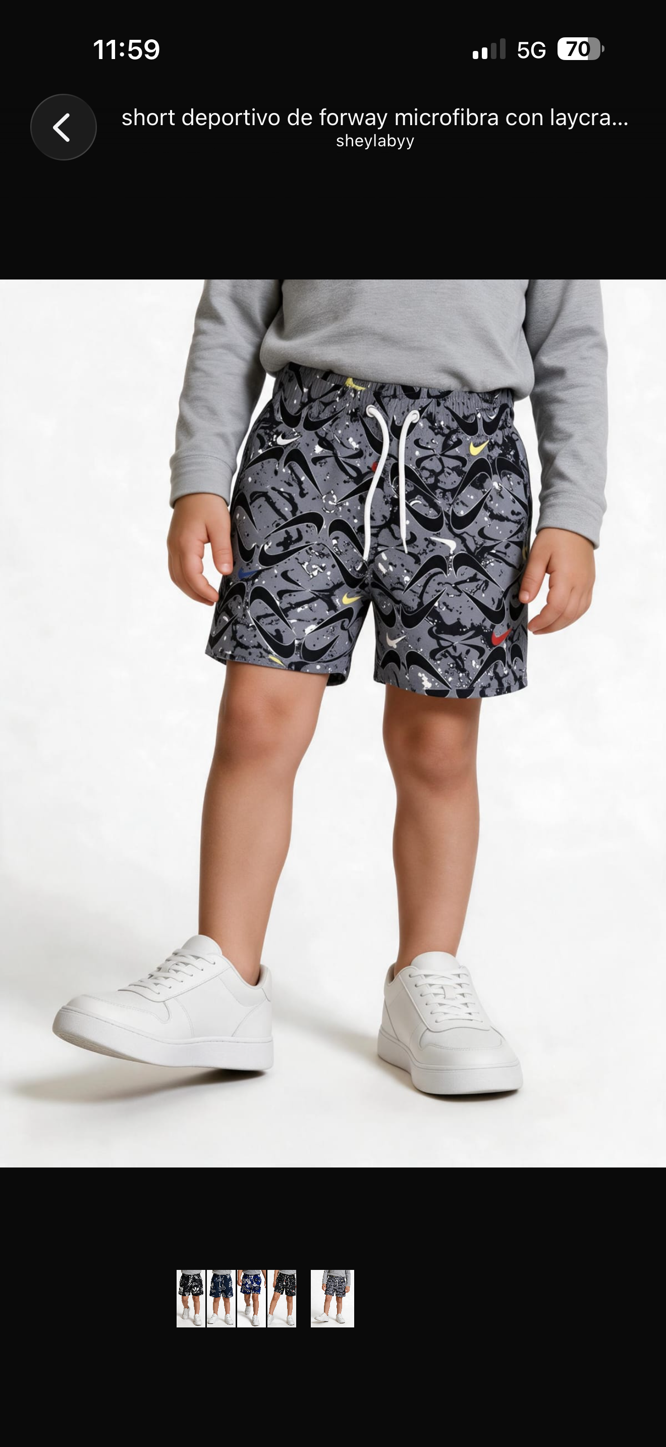  Short Deportivo Forway   Microfibra con Lycra  Secado Rápido - IMG_6283.png