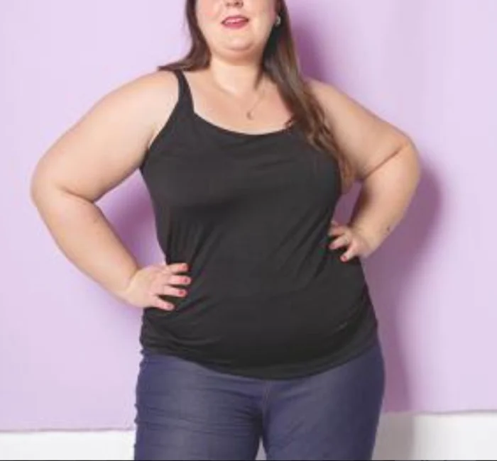 Musculosa Tiritas Modal Talles Especiales Dama