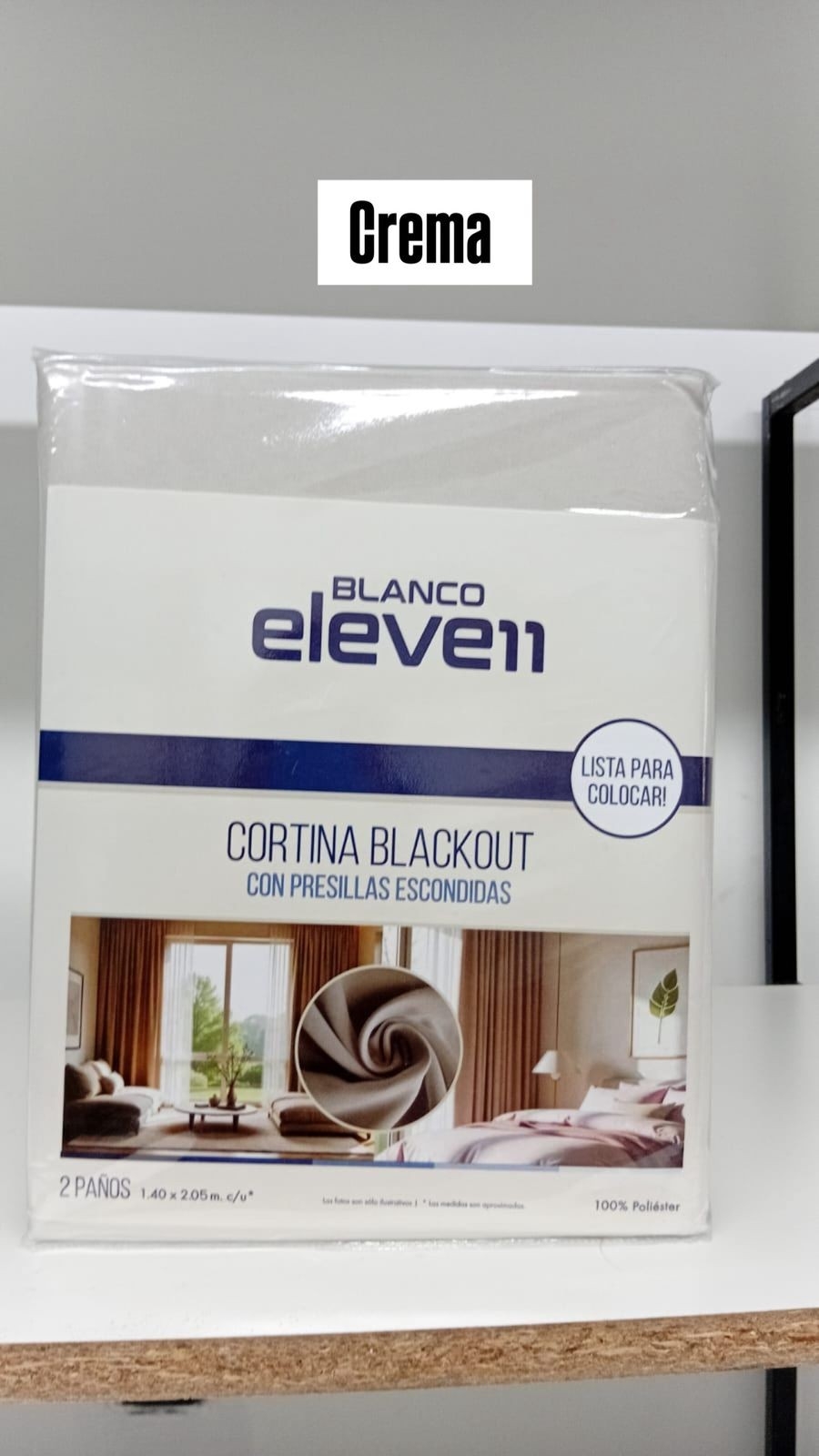 Cortinas Black Out 1.40 X 2.05 - Imagen 2