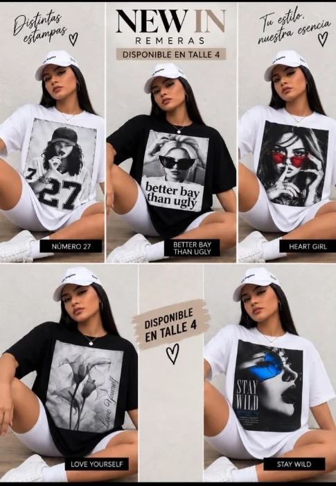 Remeras en Tendencia