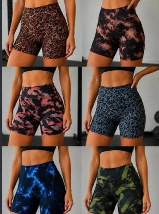 Short Lycra Estampado Dama