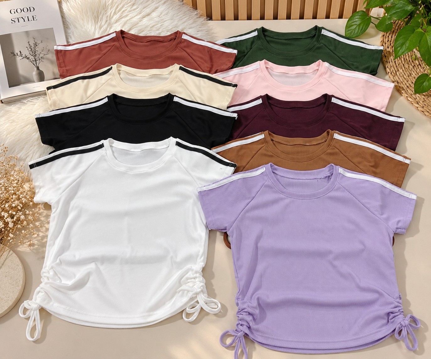 Remera Morley Frunce con Tiras - Imagen 3