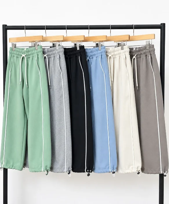 Pantalon Rústico Oversize con Vivos