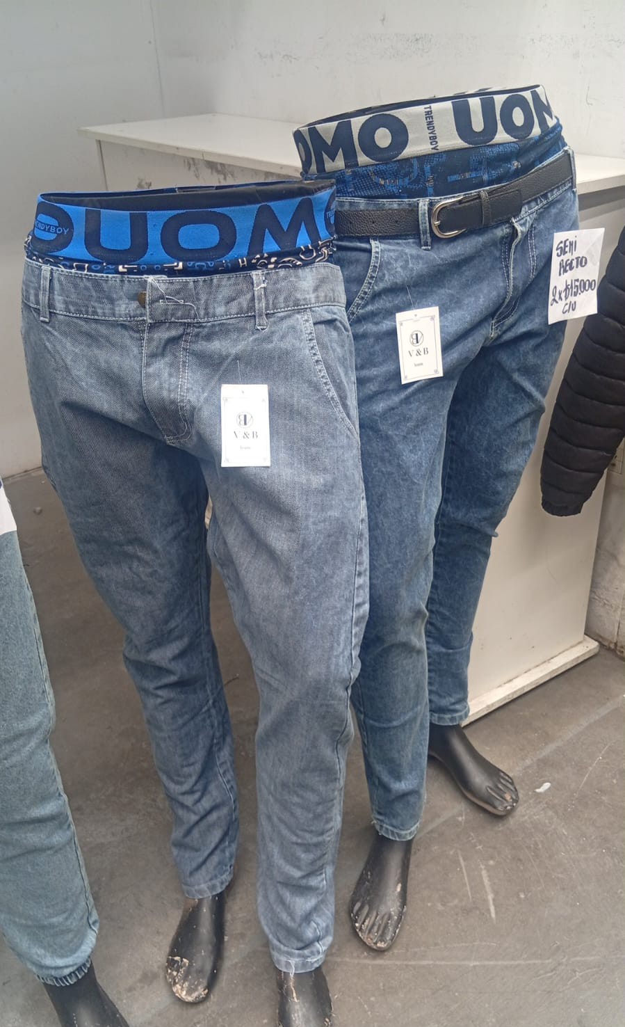 Promo Jean Skinny Hombre Pantalon Semi Recto Chupin Promo Hotsale Segunda Selección - Imagen 2