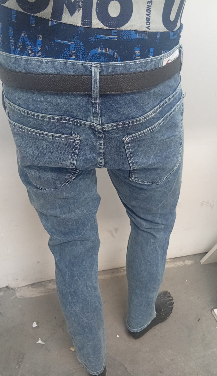 Promo Jean Skinny Hombre Pantalon Semi Recto Chupin Promo Hotsale Segunda Selección - Imagen 4