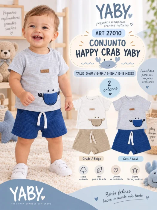 Conjunto Happy Crap