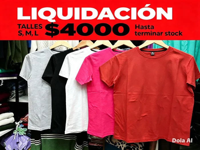 Remeras Lisas
