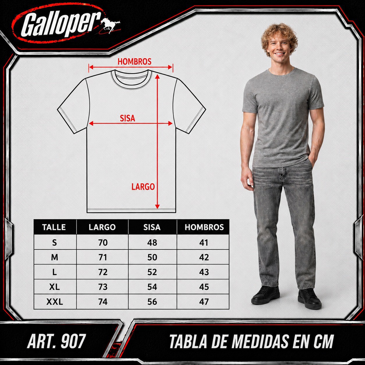 Remera Algodón  Algodón Peinado Racing - Imagen 2