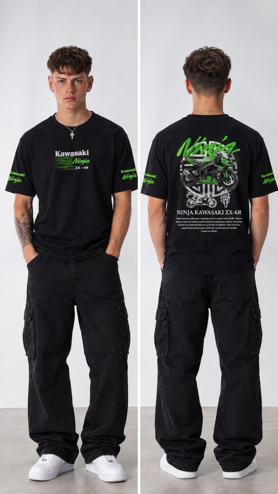 Remera Ninja Kawasaki - Imagen 2