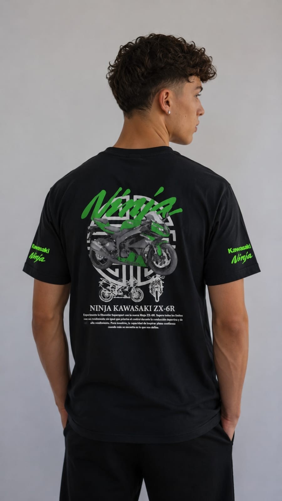 Remera Ninja Kawasaki - Imagen 5