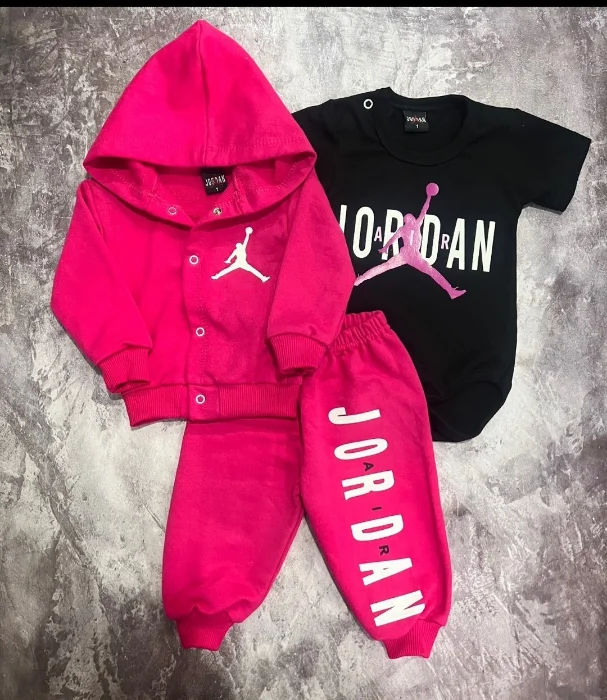 Conjunto Trio de Bebes Rustico J.or Dan