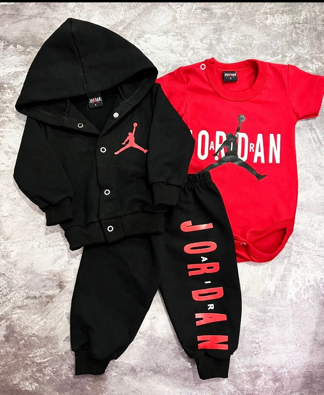 Conjunto Trio de Bebes Rustico J.or Dan - Imagen 5