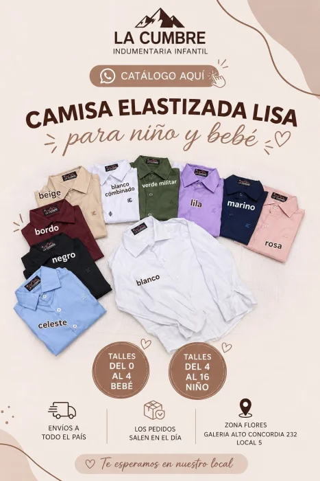 Camisas Elastizado