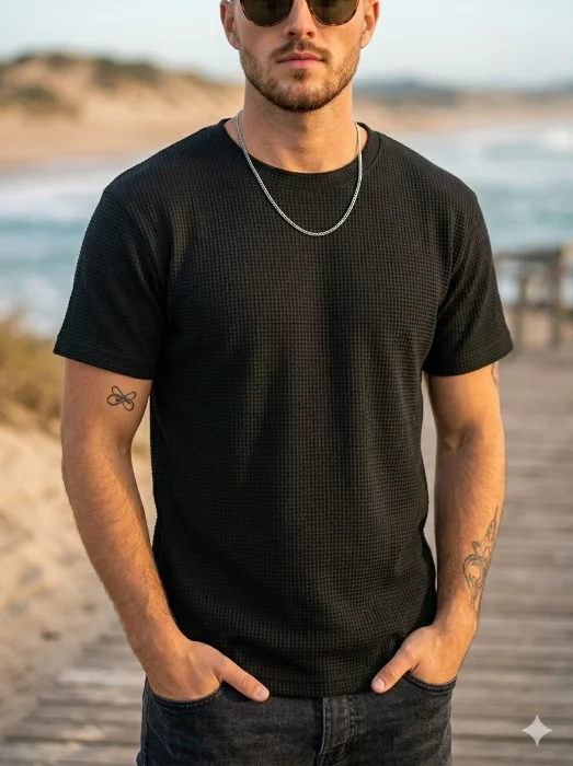 Remera de Wafle