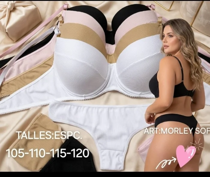 Conjunto Talle Especial Micromrley
