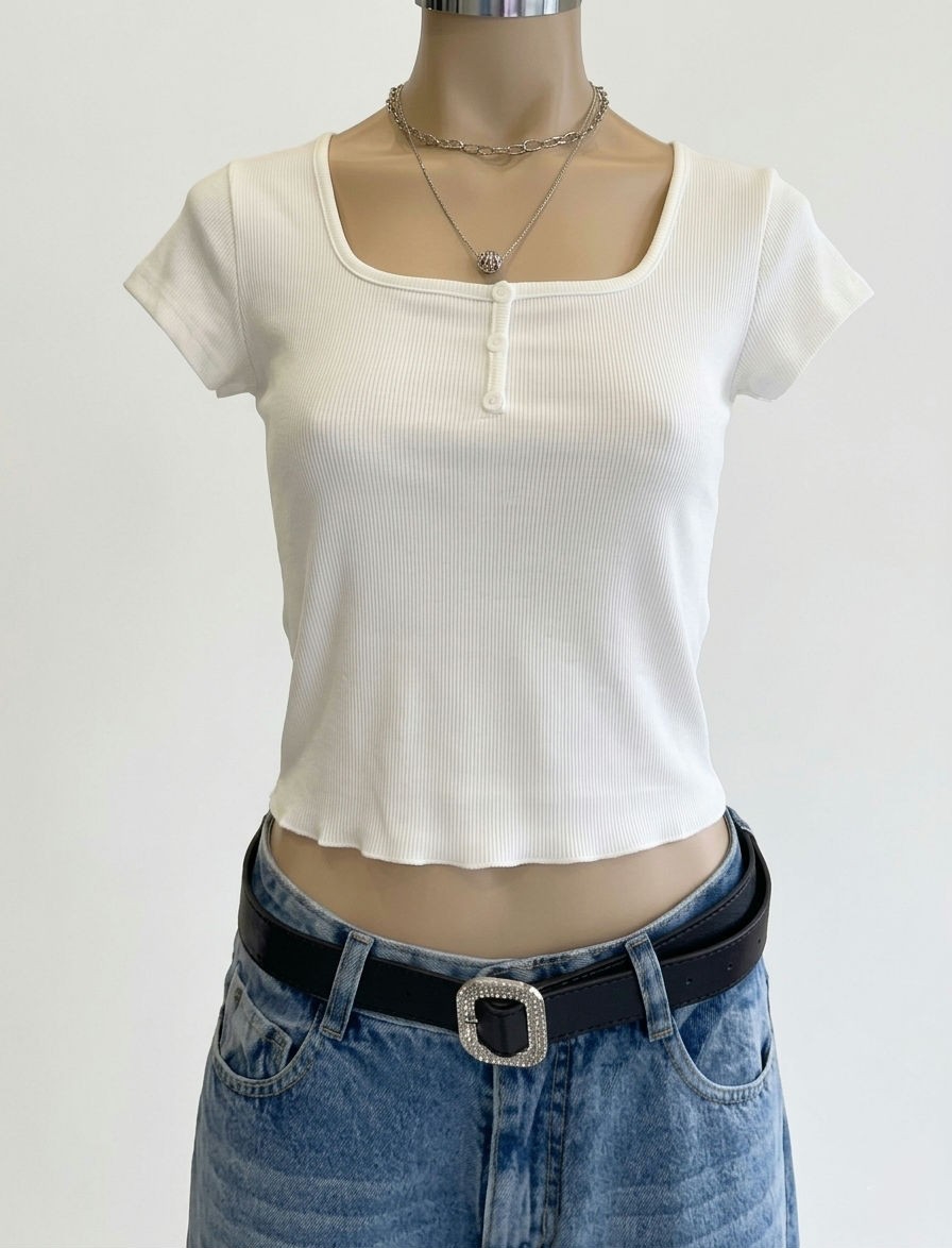 Remera Morley C/botones - Imagen 2