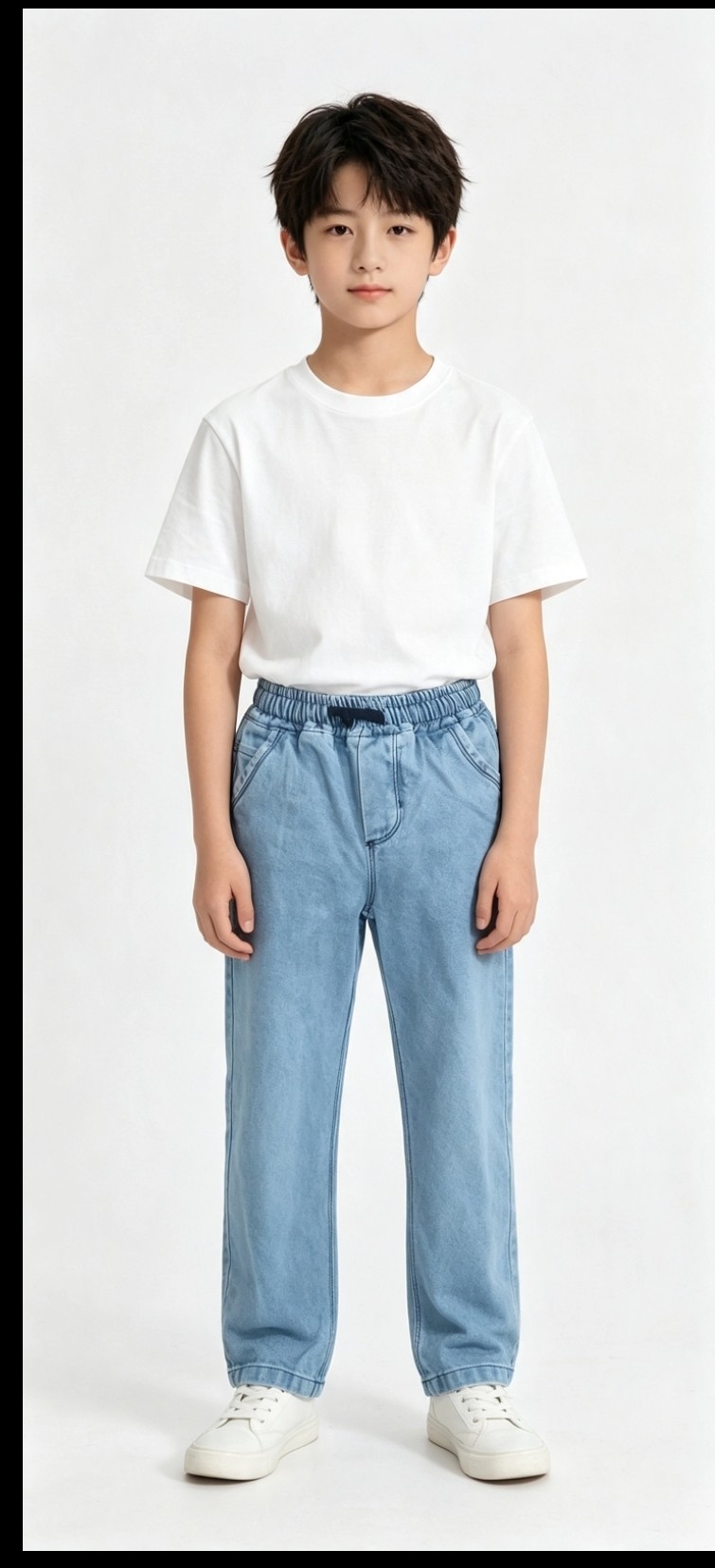 Pantalones de Jean de Niño Talla 6 al 16 - Imagen 2
