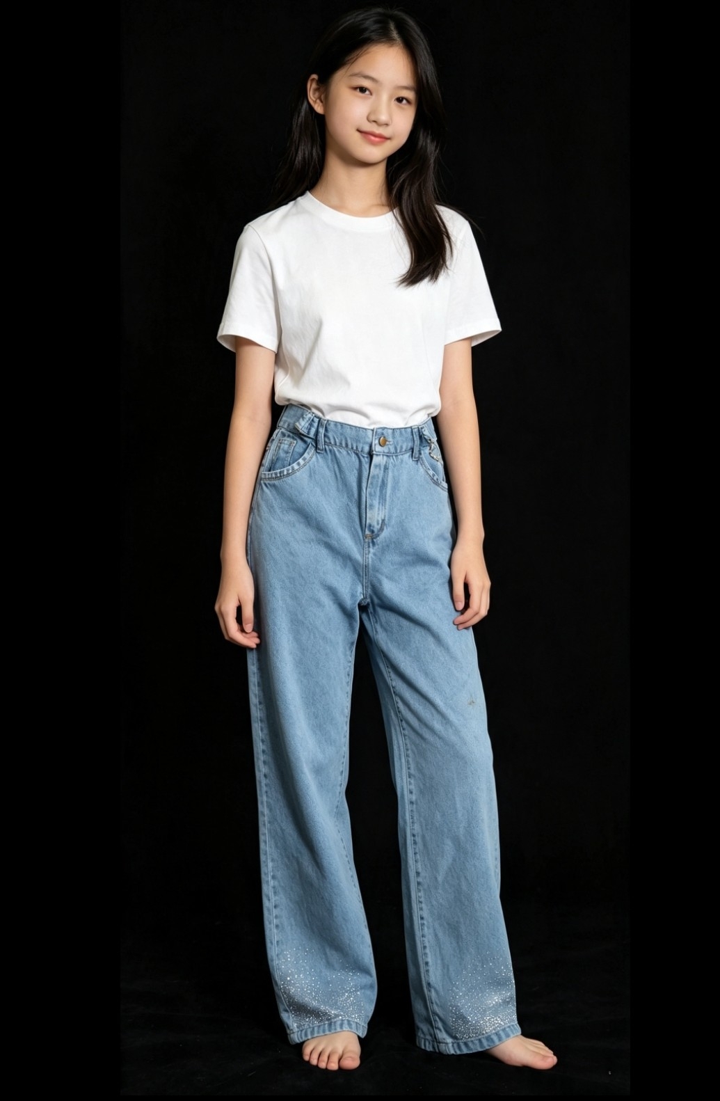 Pantalones de Jean de Niño Talla 6 al 16 - Imagen 3