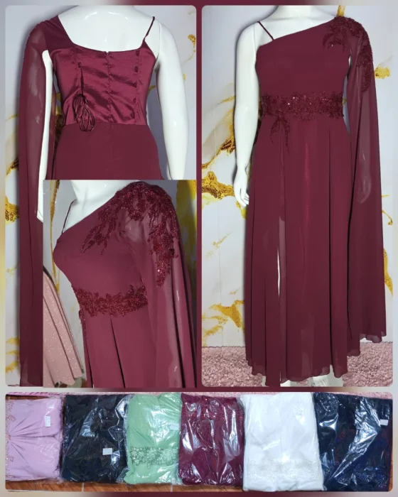 Vestido Capita un Hombro