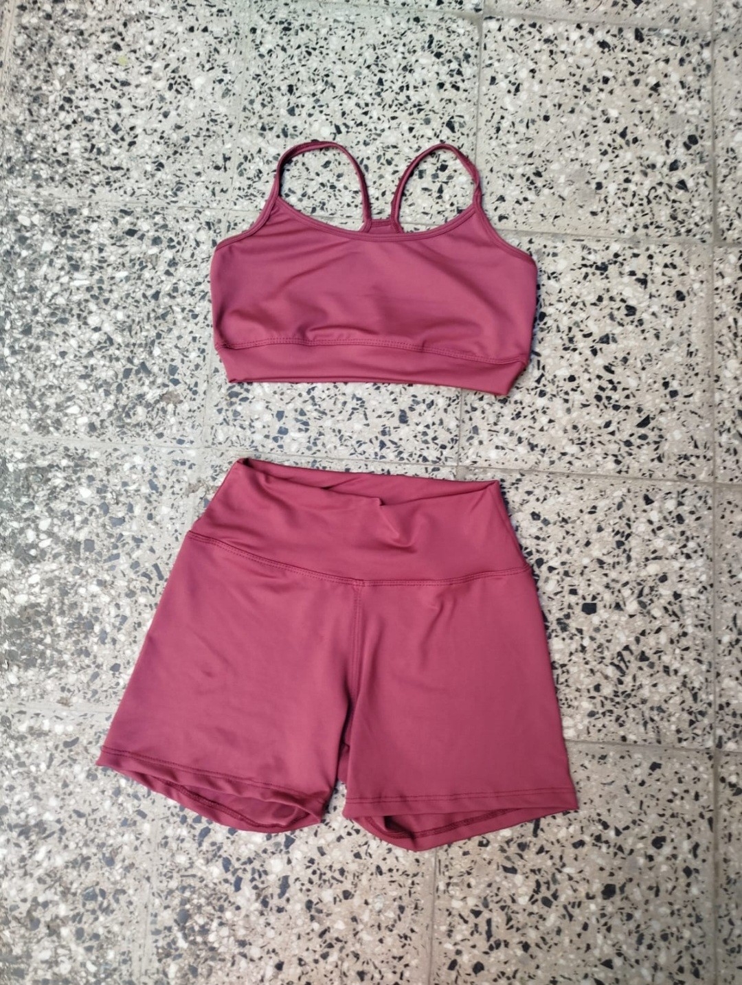 Conjunto Top + Short Lycra - Imagen 2