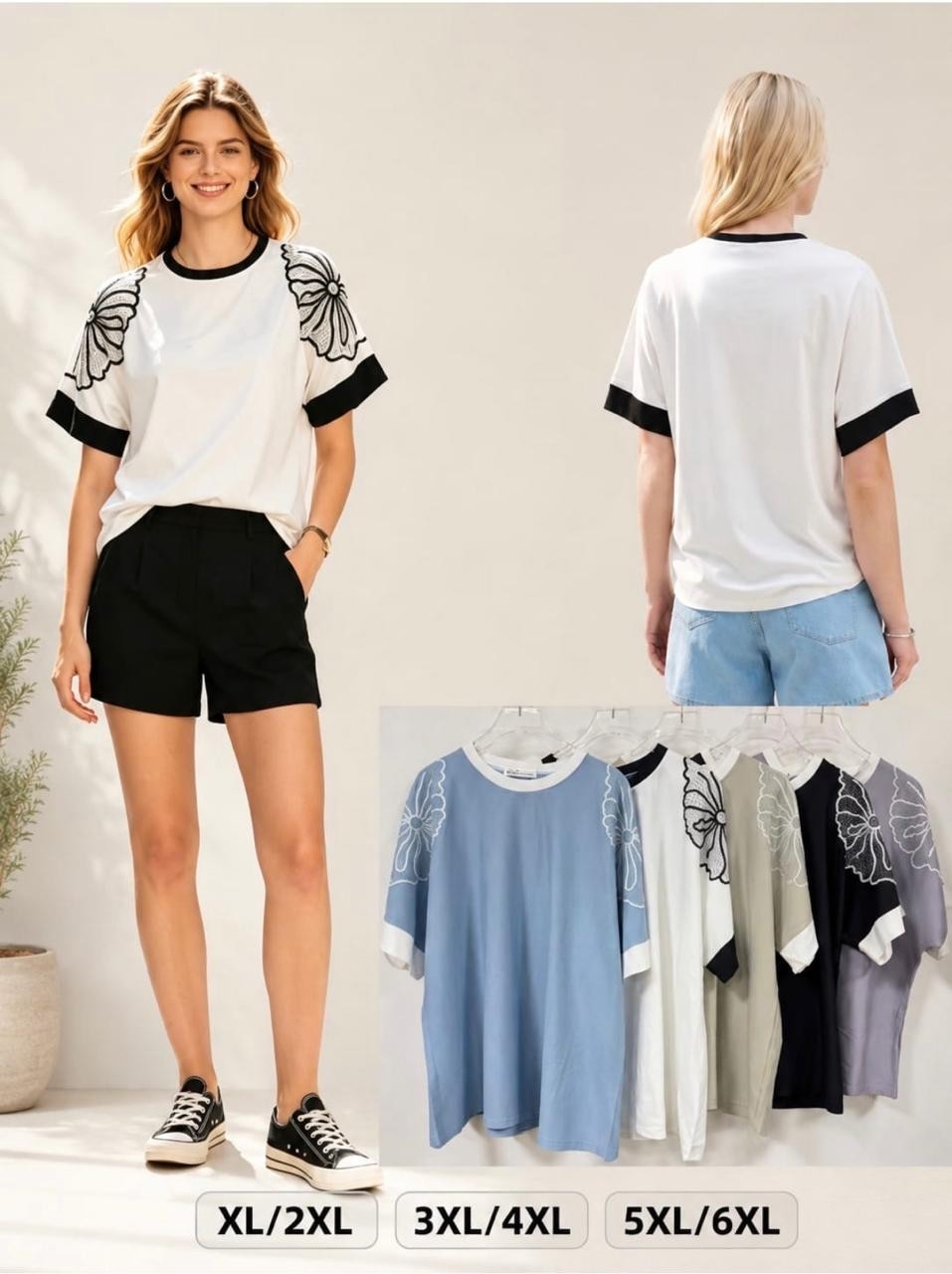 Remera Importada Talle Especial - Imagen 2