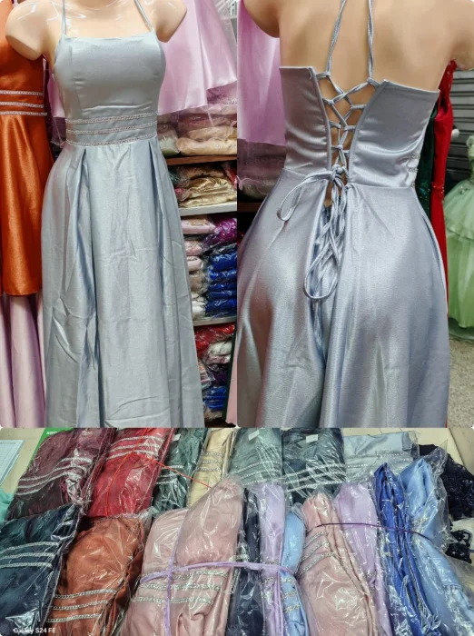 Vestido Brillo Cintura