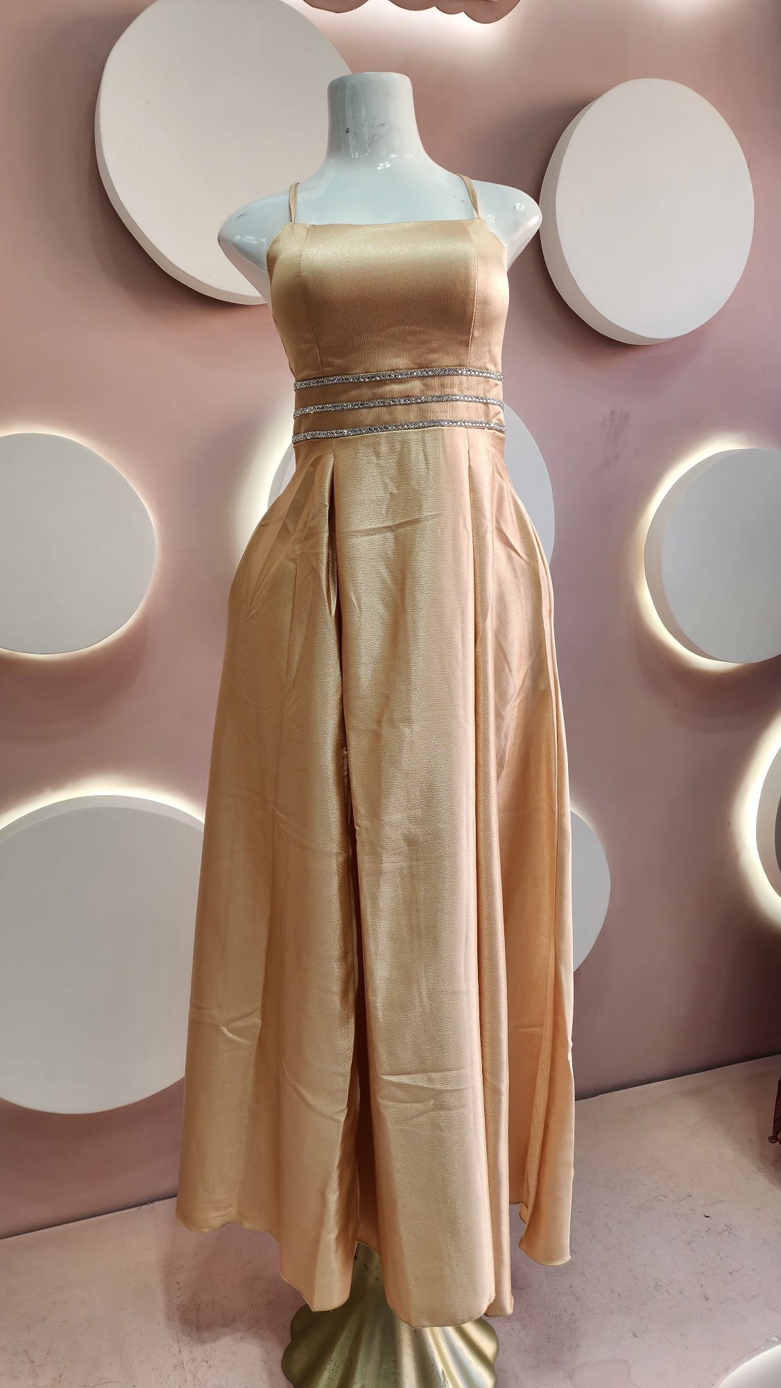 Vestido Brillo Cintura - Imagen 3