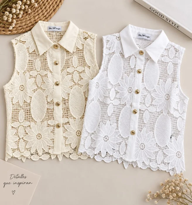 Chaleco Camisa Lia