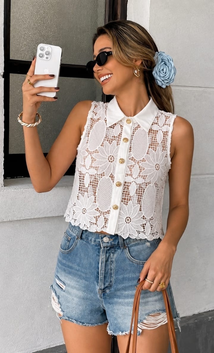Chaleco Camisa Lia - Imagen 2