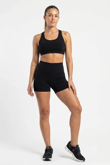 Mini Short Liso Negro