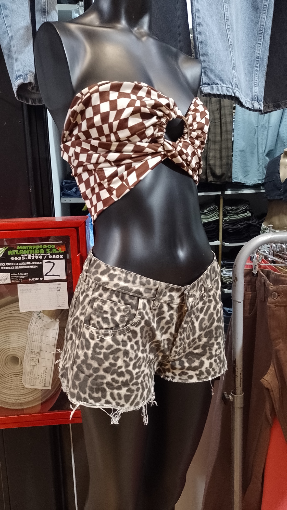 Shorts Tb Animal Print - Imagen 3