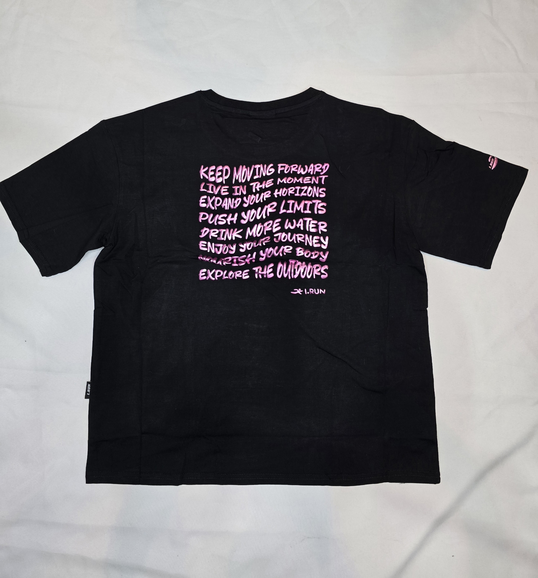 Remera Algodón Oversize I-run - Imagen 2