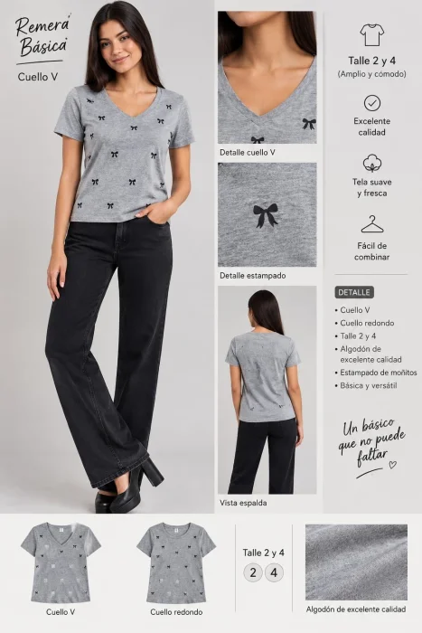 Remera Coquete
