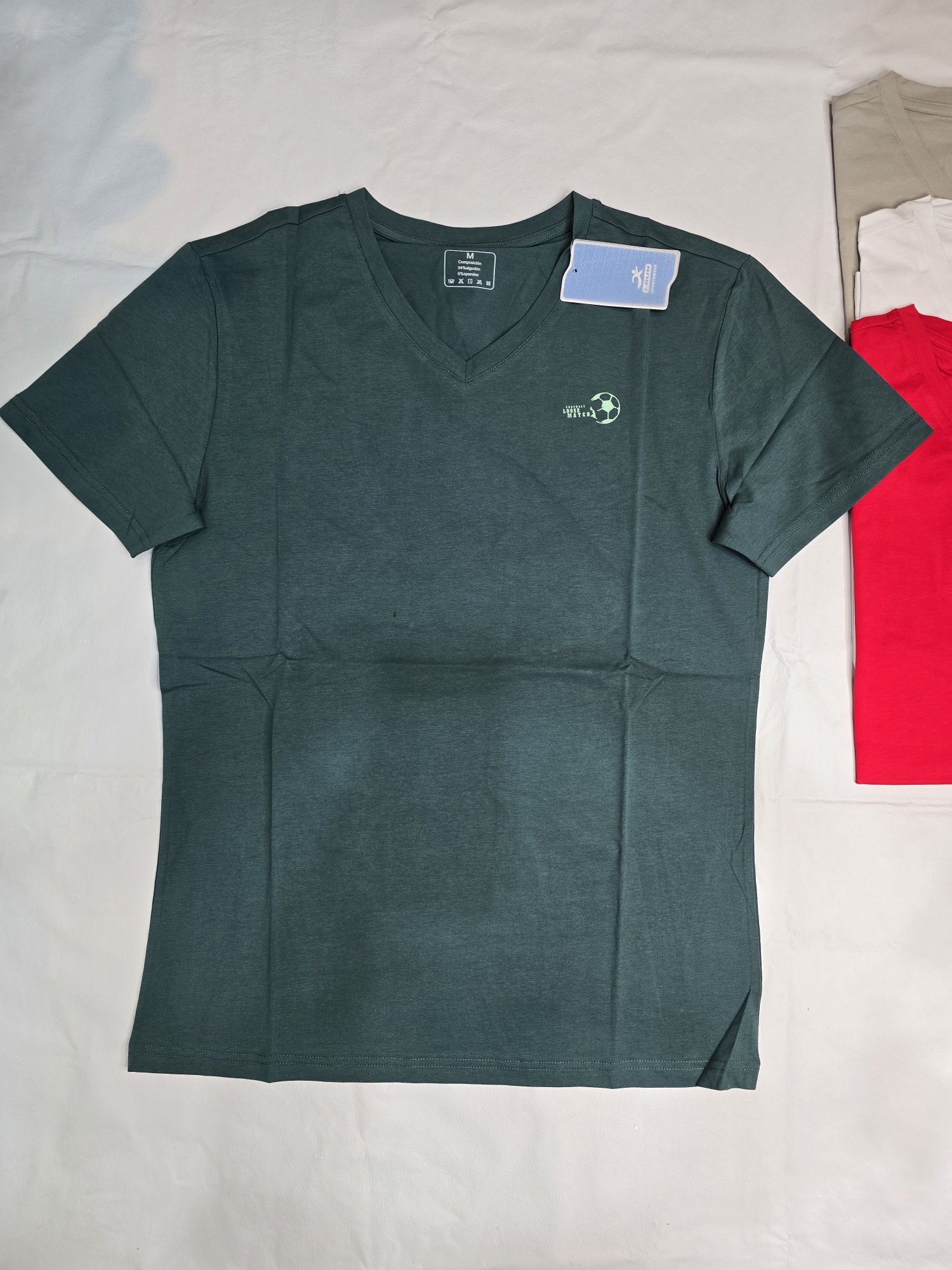 Remera Algodón Cuello V I-run - Imagen 2
