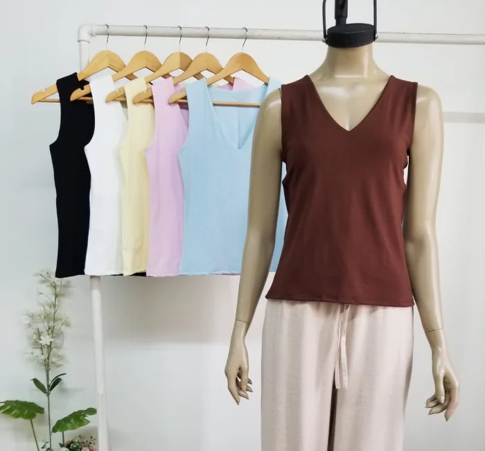 Musculosa Eugenia Algodón