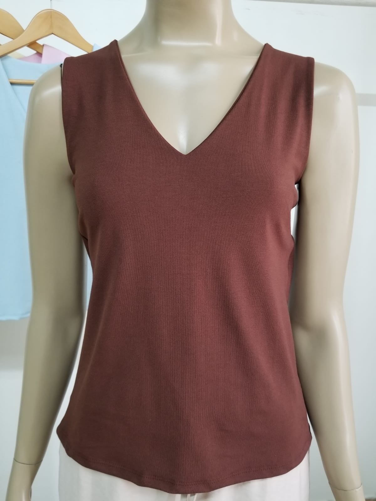 Musculosa Eugenia Algodón - Imagen 2