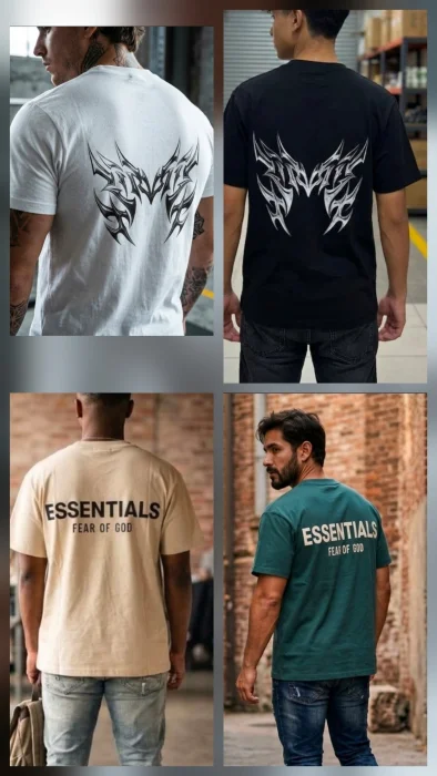 Oversize Remera Algodon 100%