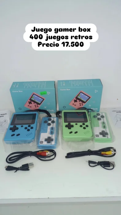 Gamer Box Sup 400 Juegos Retros