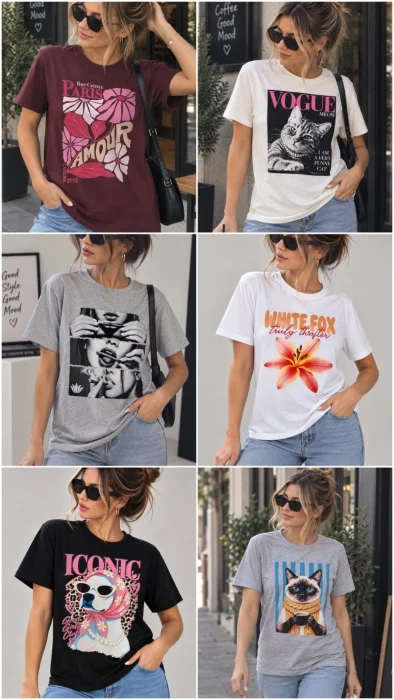 Remeras Dama