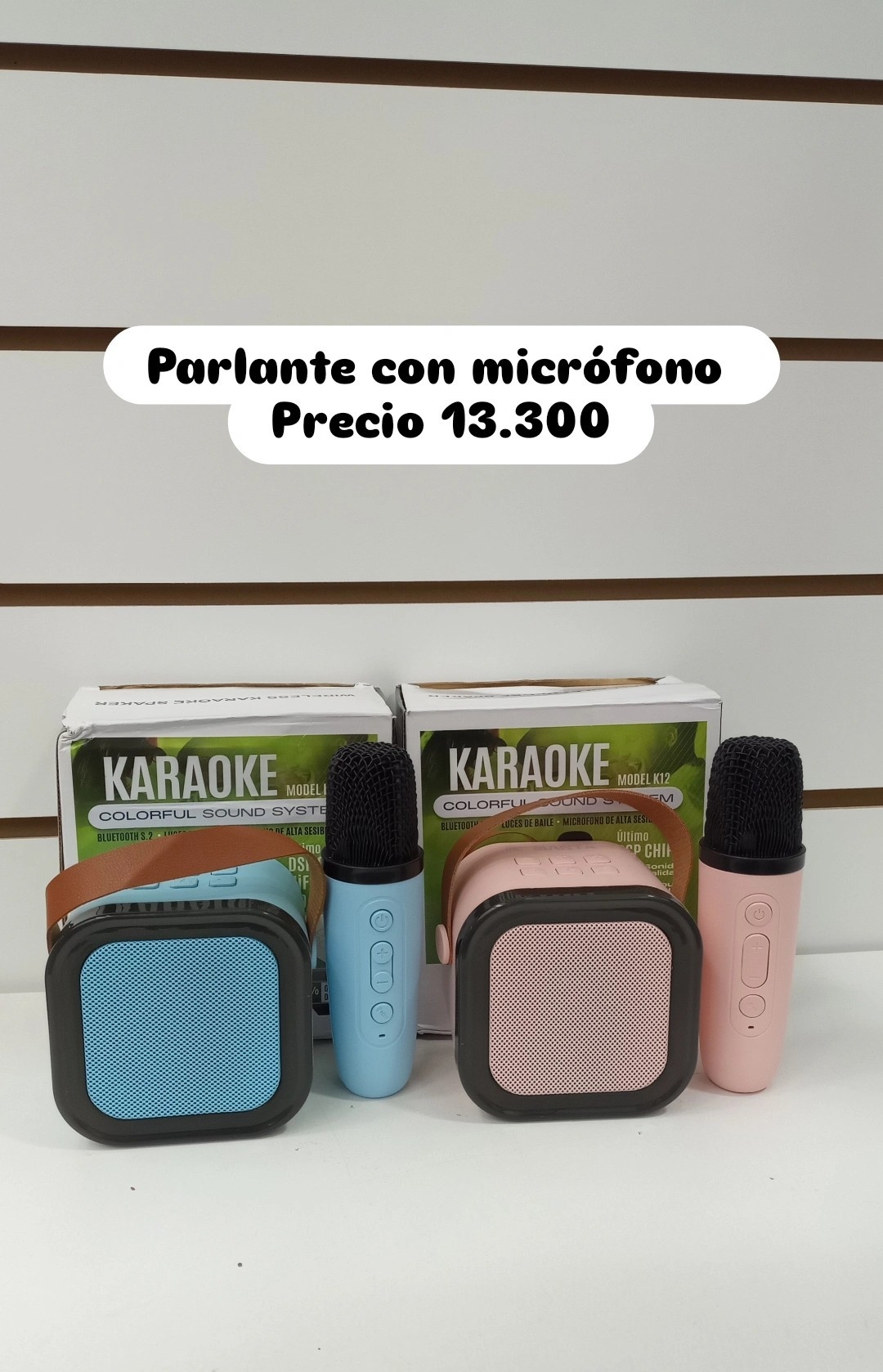 Parlantes 3" con Micrófono - Imagen 2