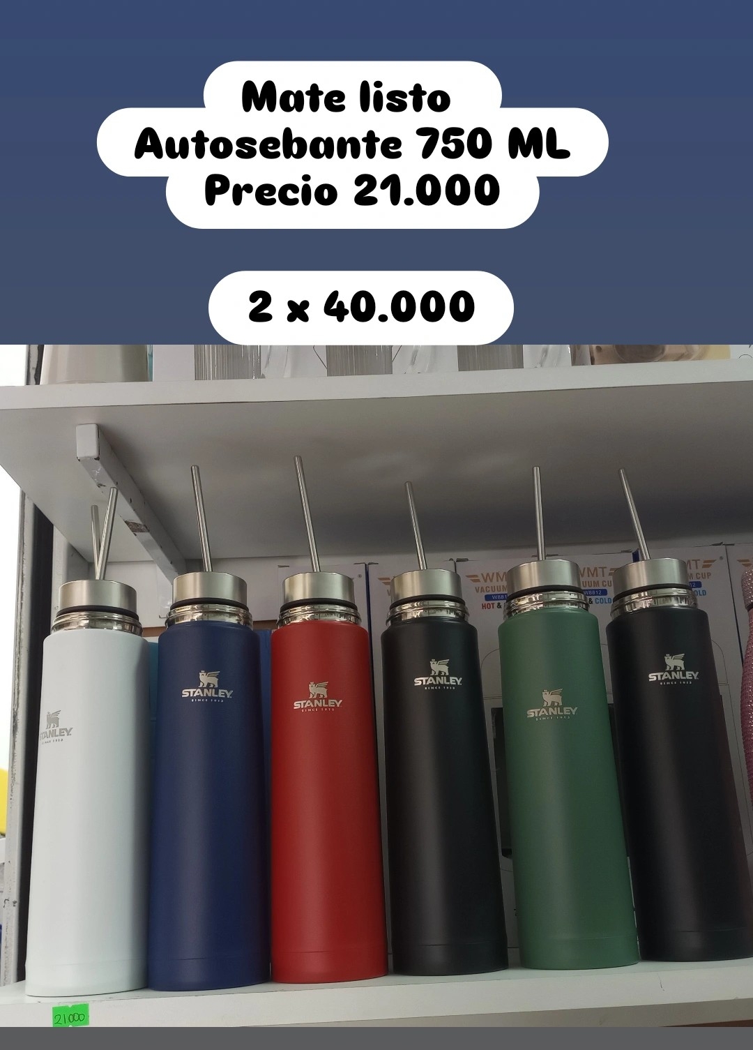 Mate Listo Autosebante 750 Ml - Imagen 2