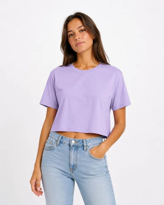Remera Boxy Fit Algodon Lycra